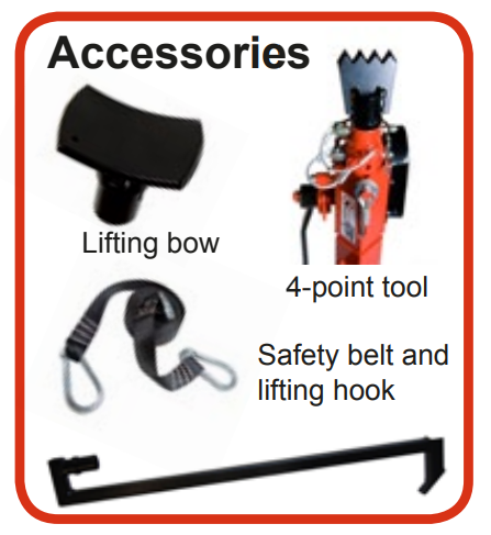 картинка Профессиональный ручной толкатель, спасательный для МЧС RH-Pusher StabiLift с шатуном от магазина "Элит-инструмент"