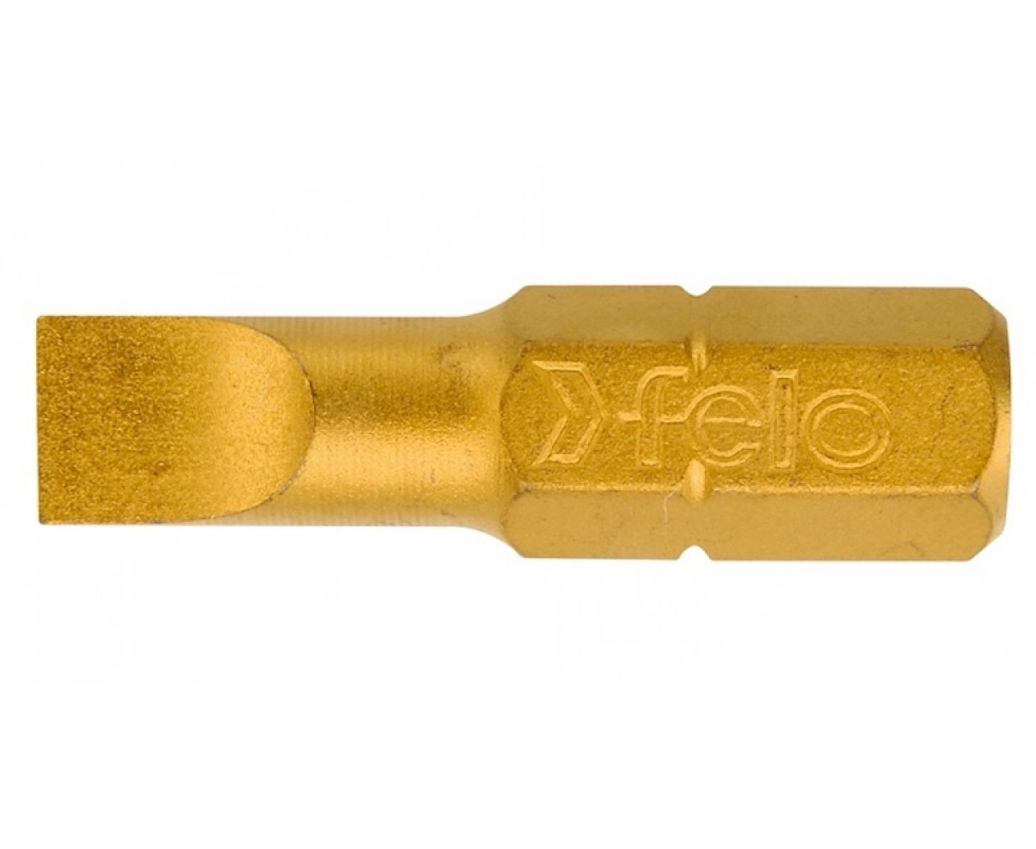 Бита Felo TIN серия 020 5,5 x 25 шлицевая 02052070