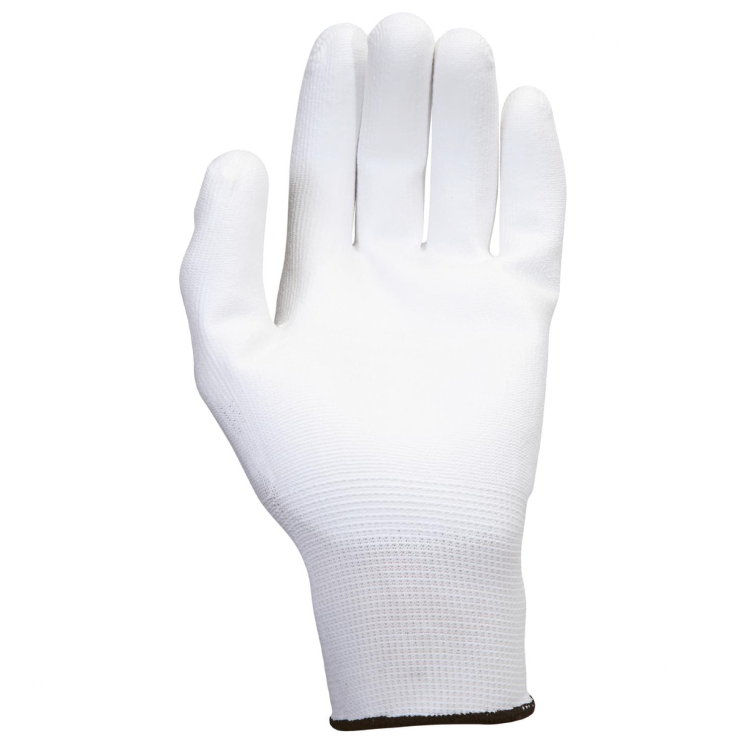 картинка Трикотажные перчатки из микрофибры - белые, 7, 12 пар от магазина "Элит-инструмент"