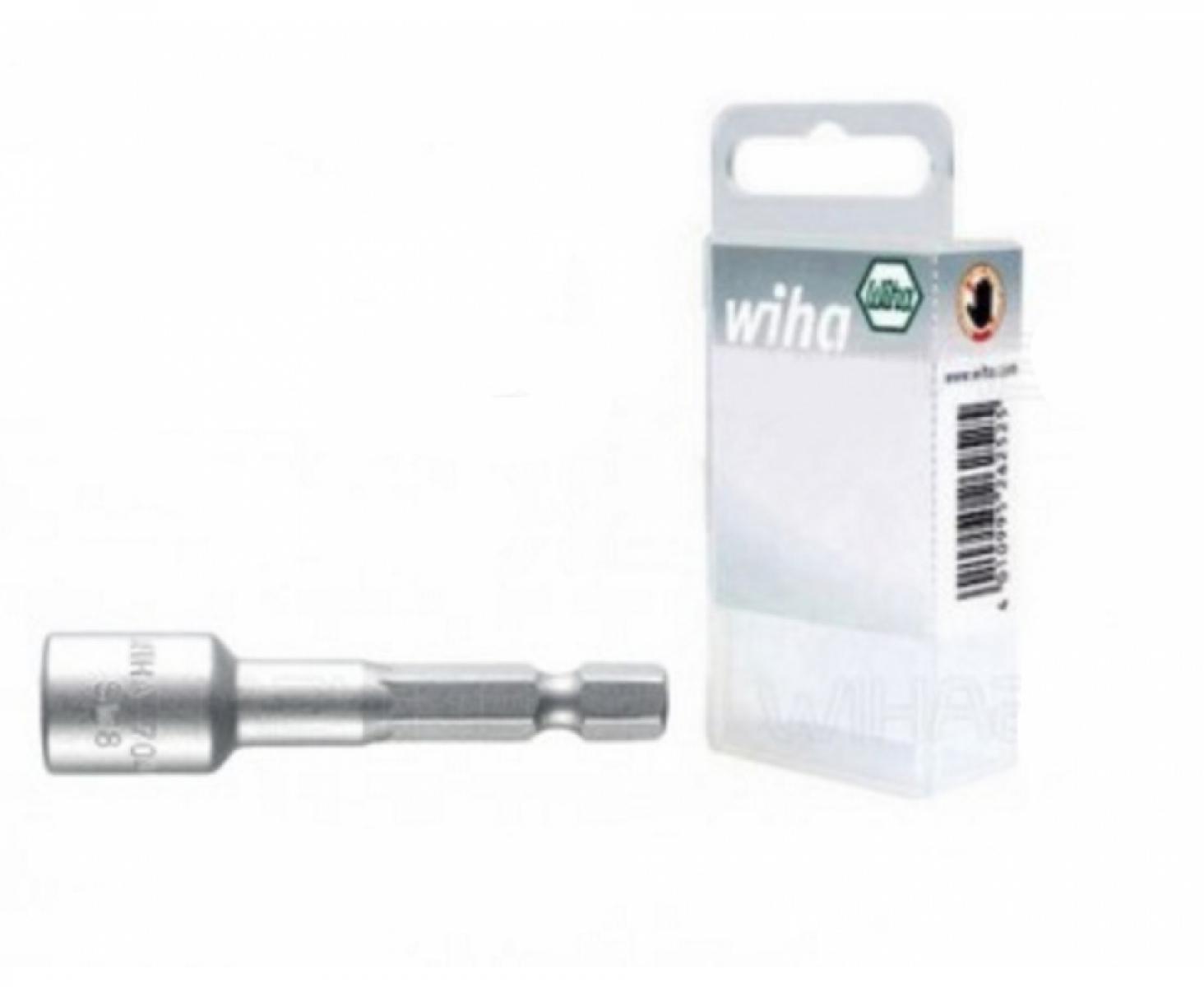 Бита Wiha Standard 7044 M 38719 SW6,0 головка для торцевого ключа в пластиковой коробке