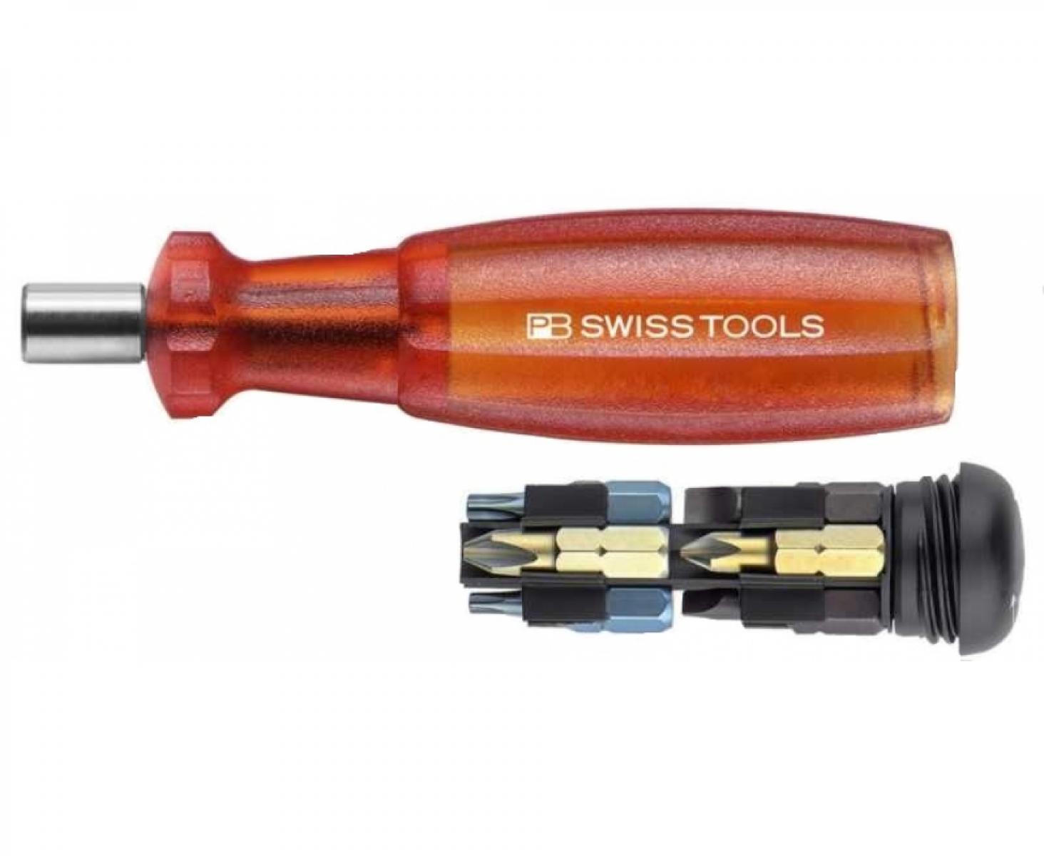 картинка Универсальный магазинный держатель бит C6,3 1/4" Insider 1 SL PH TX Multicraft PB Swiss Tools PB 6460.Red от магазина "Элит-инструмент"