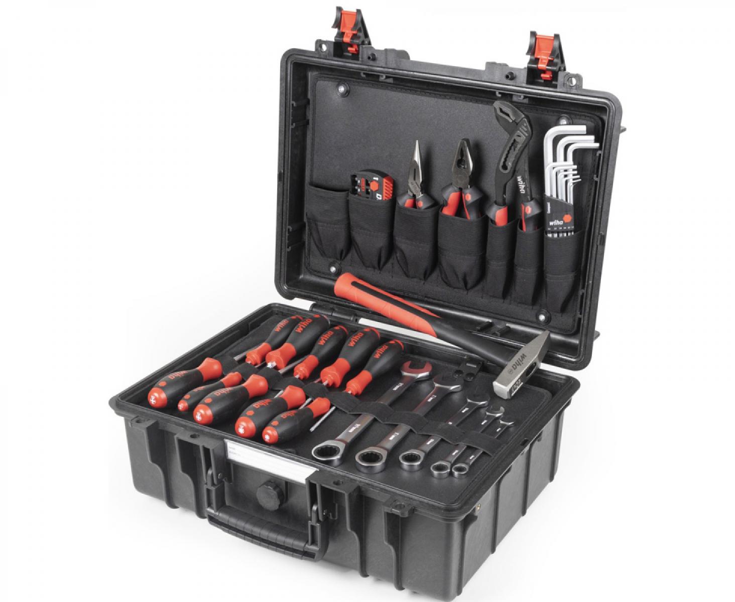 картинка Набор инструментов для механика Basic L mechanic Wiha 44965 40 предметов от магазина "Элит-инструмент"