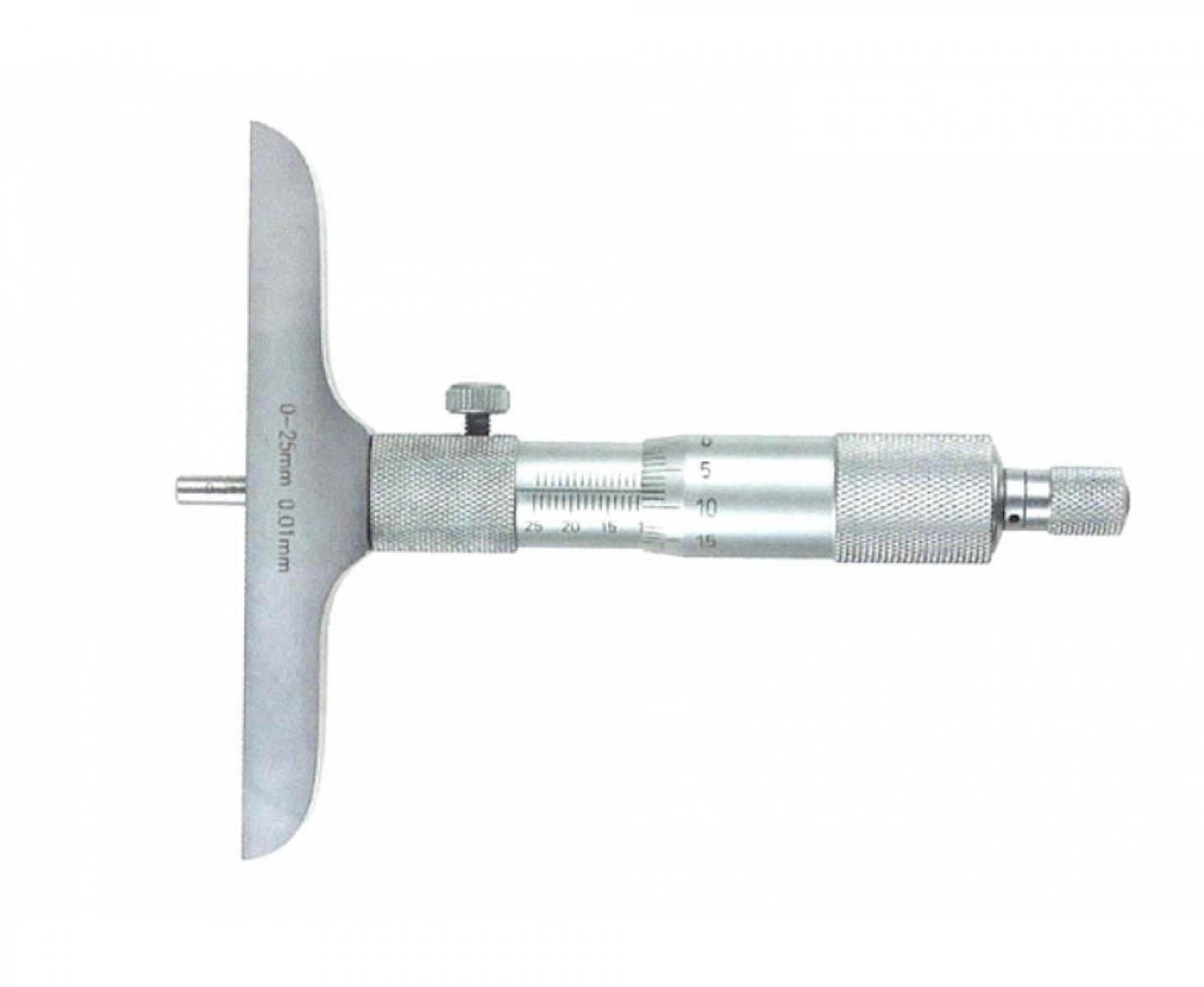 Глубиномер гладкий микрометрический 0-25 мм Schut 906.040