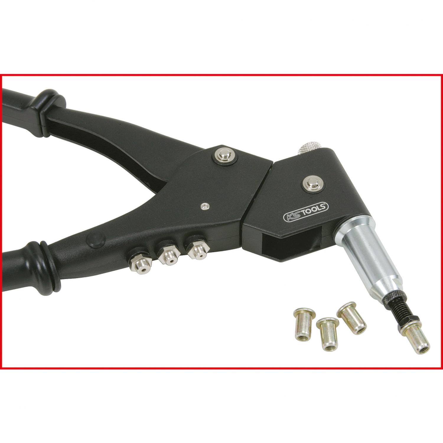 картинка Комплект универсальных ручных заклепочных клещей, 10 шт от магазина "Элит-инструмент"