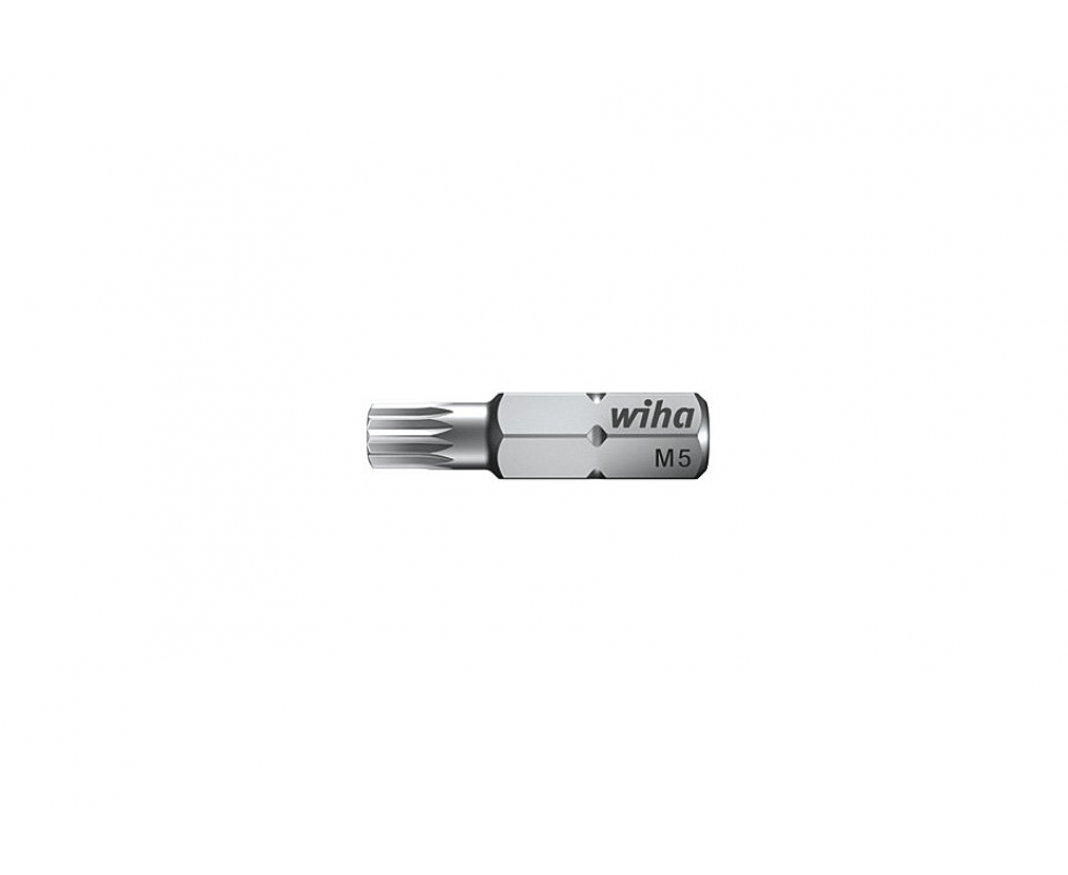 Бита Wiha Standard HEX multi-tooth 7019 Z XZN 26355 M6 с многогранником
