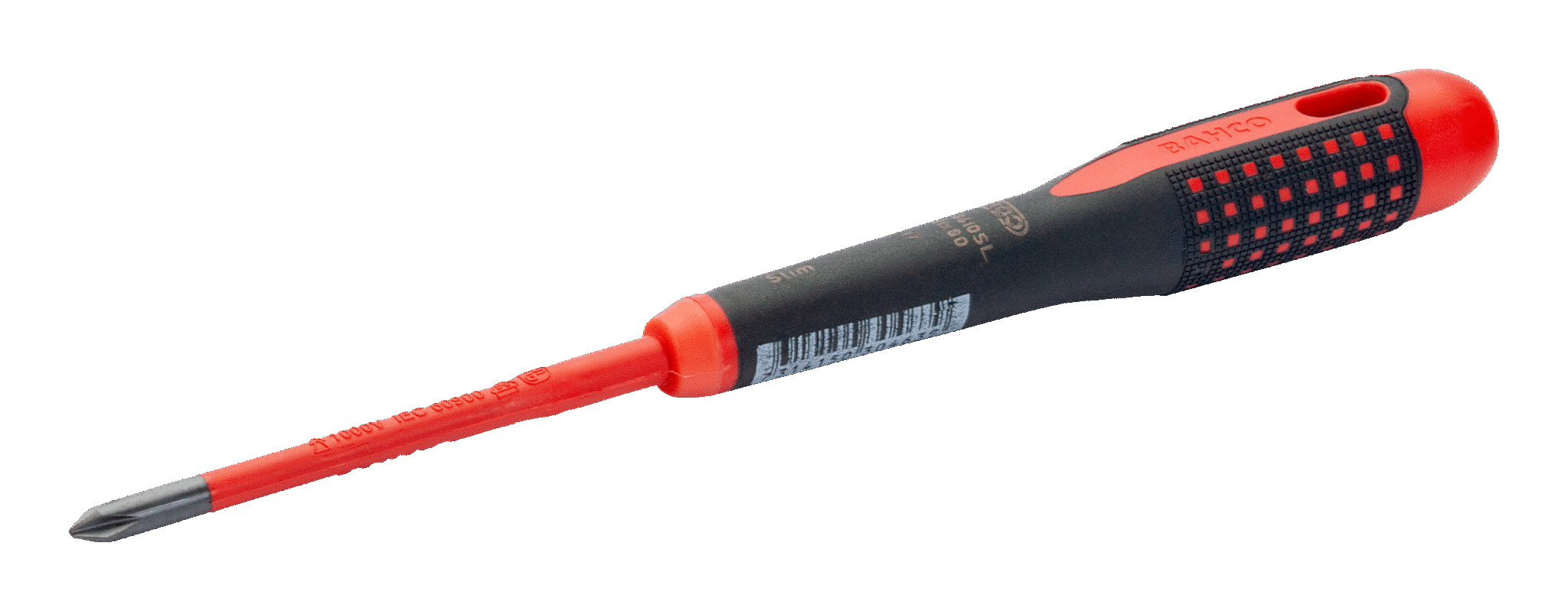 Изолированные отвертки ERGO™ под винты Phillips с тонким стержнем. Под винты Phillips BAHCO BE-8610SL - BE-8620SL