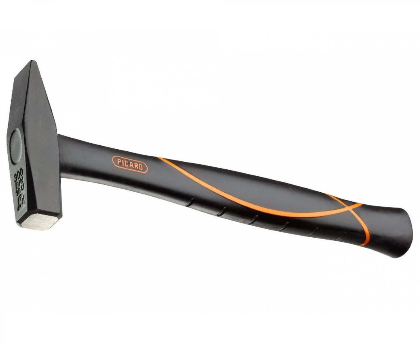 картинка Молоток слесарный немецкой формы с двухкомпонентной пластиковой ручкой с сердечником из стекловолокна Picard PI-00327000800 от магазина "Элит-инструмент"