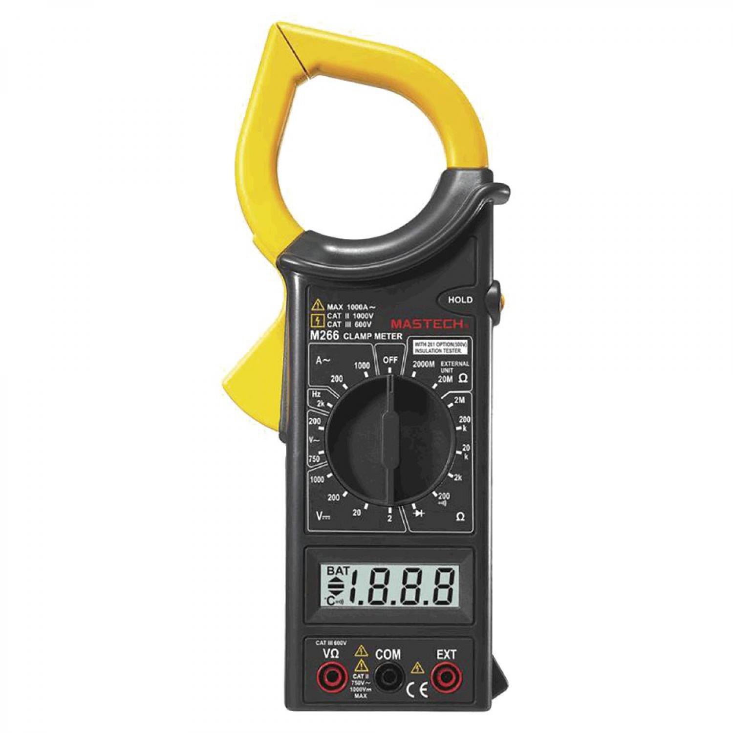 картинка Клещи токовые цифровые M266F от магазина "Элит-инструмент"