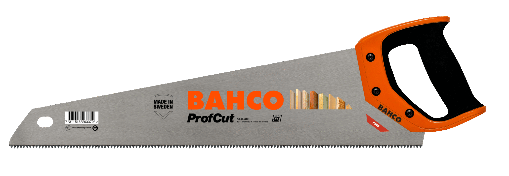 Ножовки универсальные BAHCO PC-19-GT9