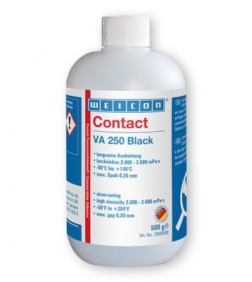 VA 250 black (500г) Цианоакрилатный клей -VА черный (wcn12600500)