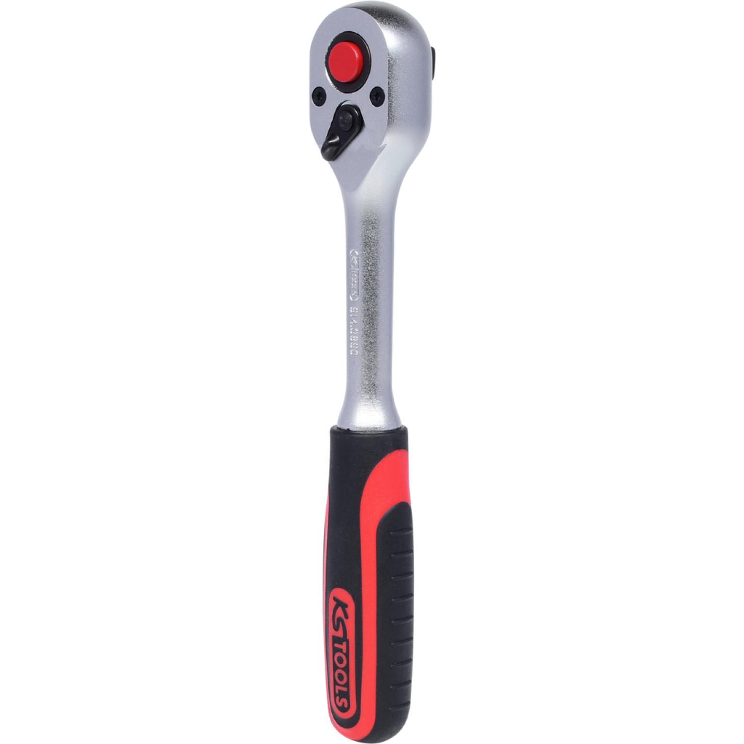 Переключающийся ключ с трещоткой 3/8", 72 зубца