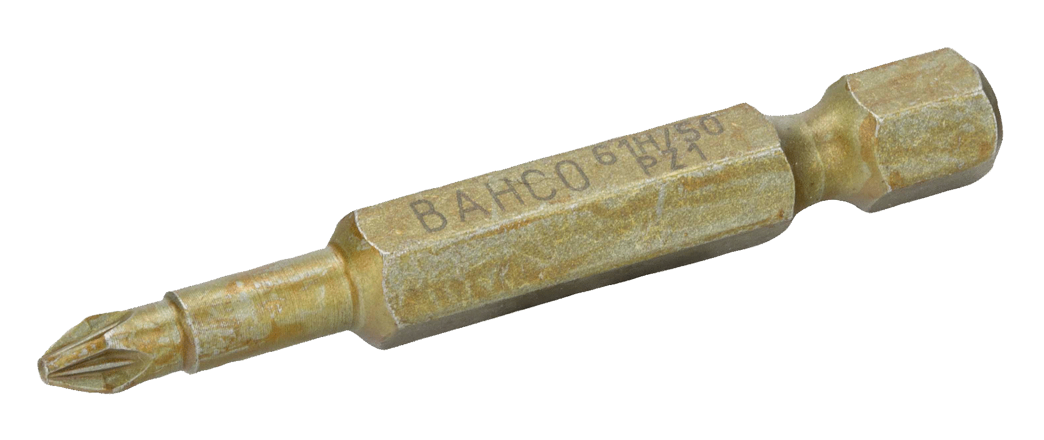 Особо прочные торсионные биты для отверток Pozidriv, 50 мм BAHCO 61H/50PZ
