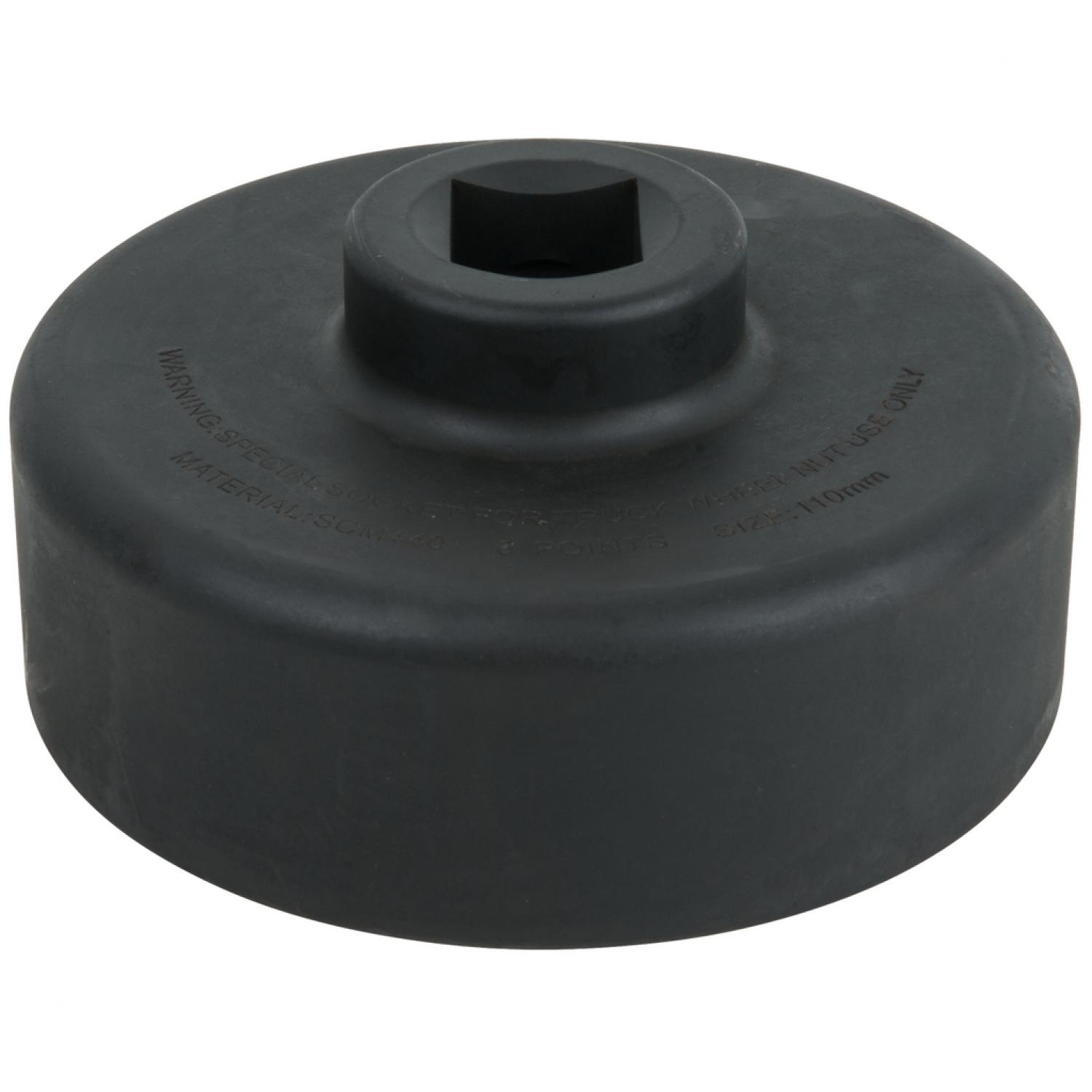 1" Торцевая головка для ступичной гайки, 6-гранный профиль, короткий 110mm
