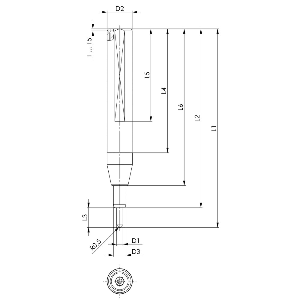 картинка AMF-маркер Slimline АМF 550226 от магазина "Элит-инструмент"