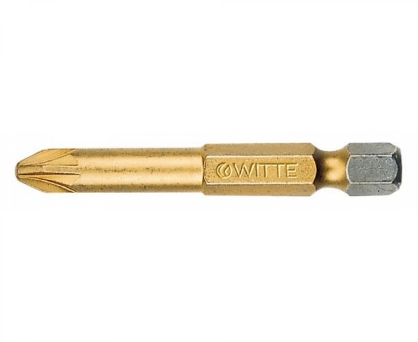 картинка Бита Witte TIN 27541 крестовая PZ1 х 50 мм от магазина "Элит-инструмент"