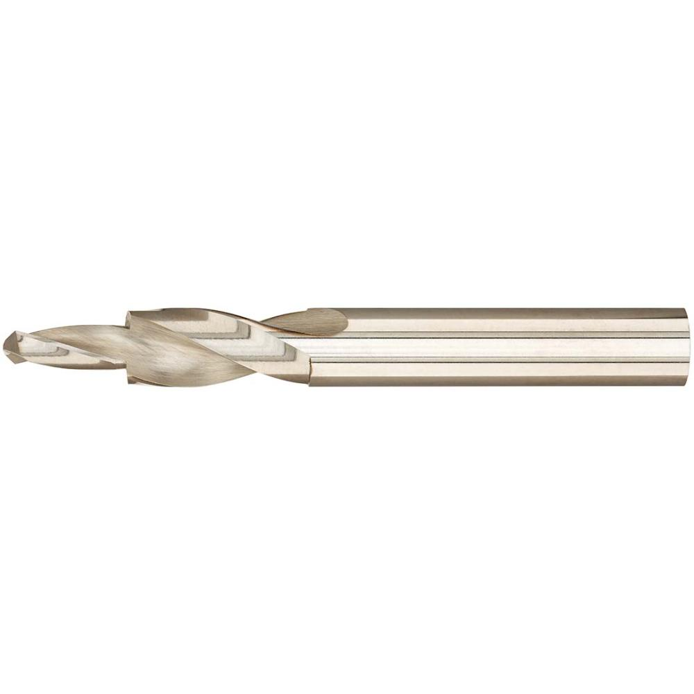 Короткоступенчатое сверло HSS, сквозное отверстие 180 градусов FORMAT М10 1106 0100 Fplus