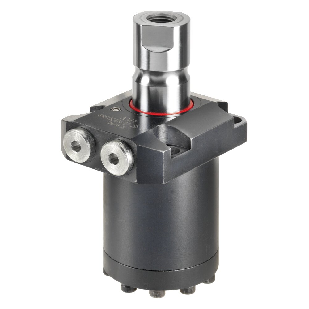 Двухтактный цилиндр с верхним фланцевым креплением и направляющим штоком поршня АМF 327098