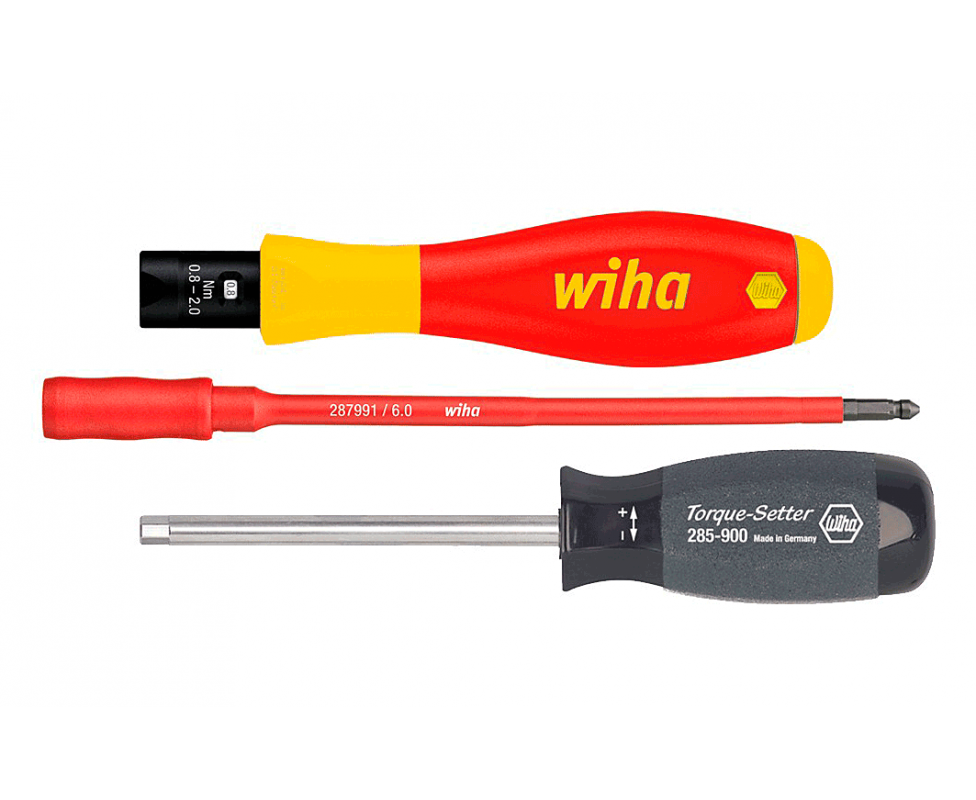 Отвертка Wiha TorqueVario-S VDE 2872 2,0 - 7,0 Нм 26627 динамометрическая 6255 0410 Fplus