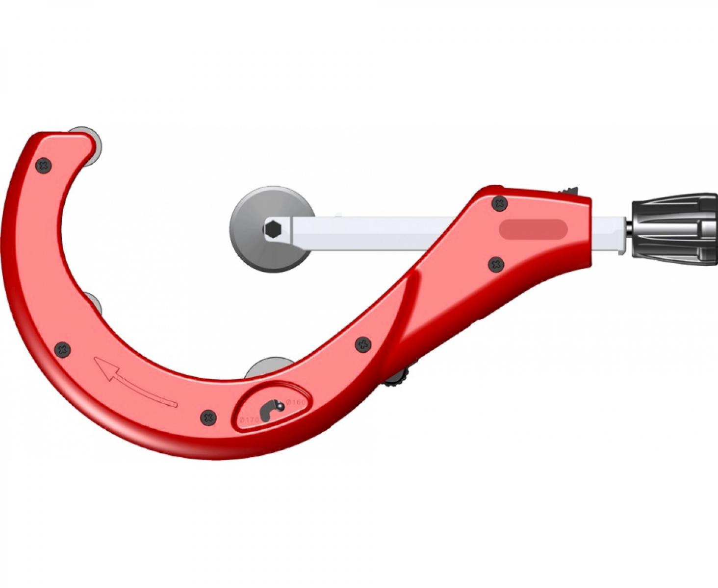 картинка Труборез KOMPAKT PLUS PTQUICK для полимерных труб 170 мм Zenten 7478-7 от магазина "Элит-инструмент"