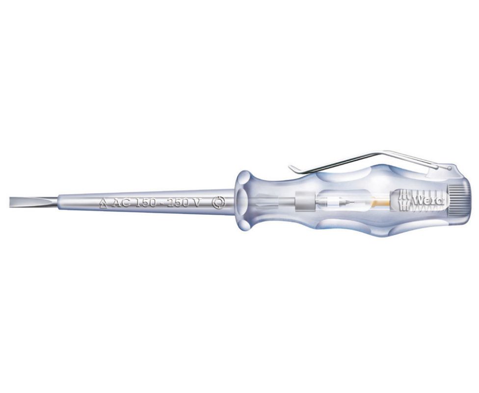 картинка Индикатор напряжения однополюсный Wera Kraftform 247 WE-005655 0.5 x 3.0 x 70 от магазина "Элит-инструмент"