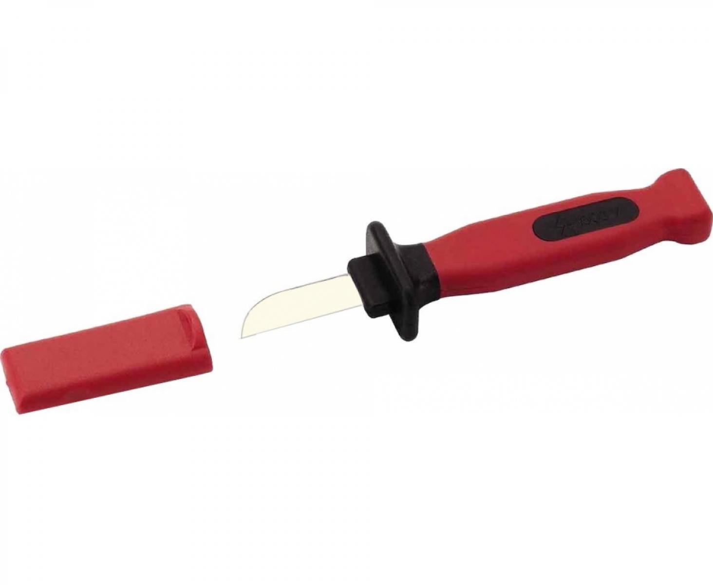 картинка Нож VDE кабельный монтажный Cimco 121042 от магазина "Элит-инструмент"
