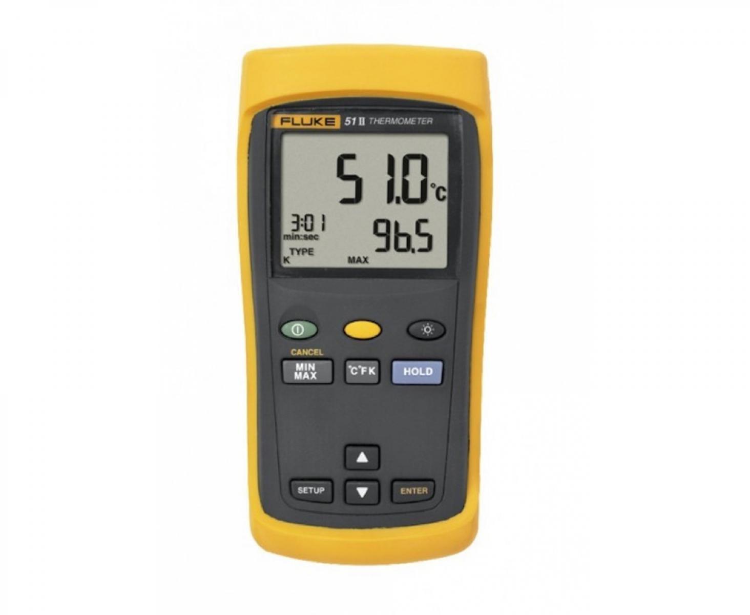 картинка Термометр цифровой Fluke 51 II 674686 (60Гц) от магазина "Элит-инструмент"