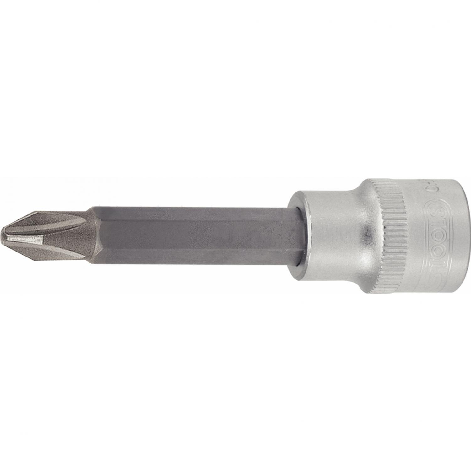 Торцовая головка с битом 1/2'', длинная, PH1