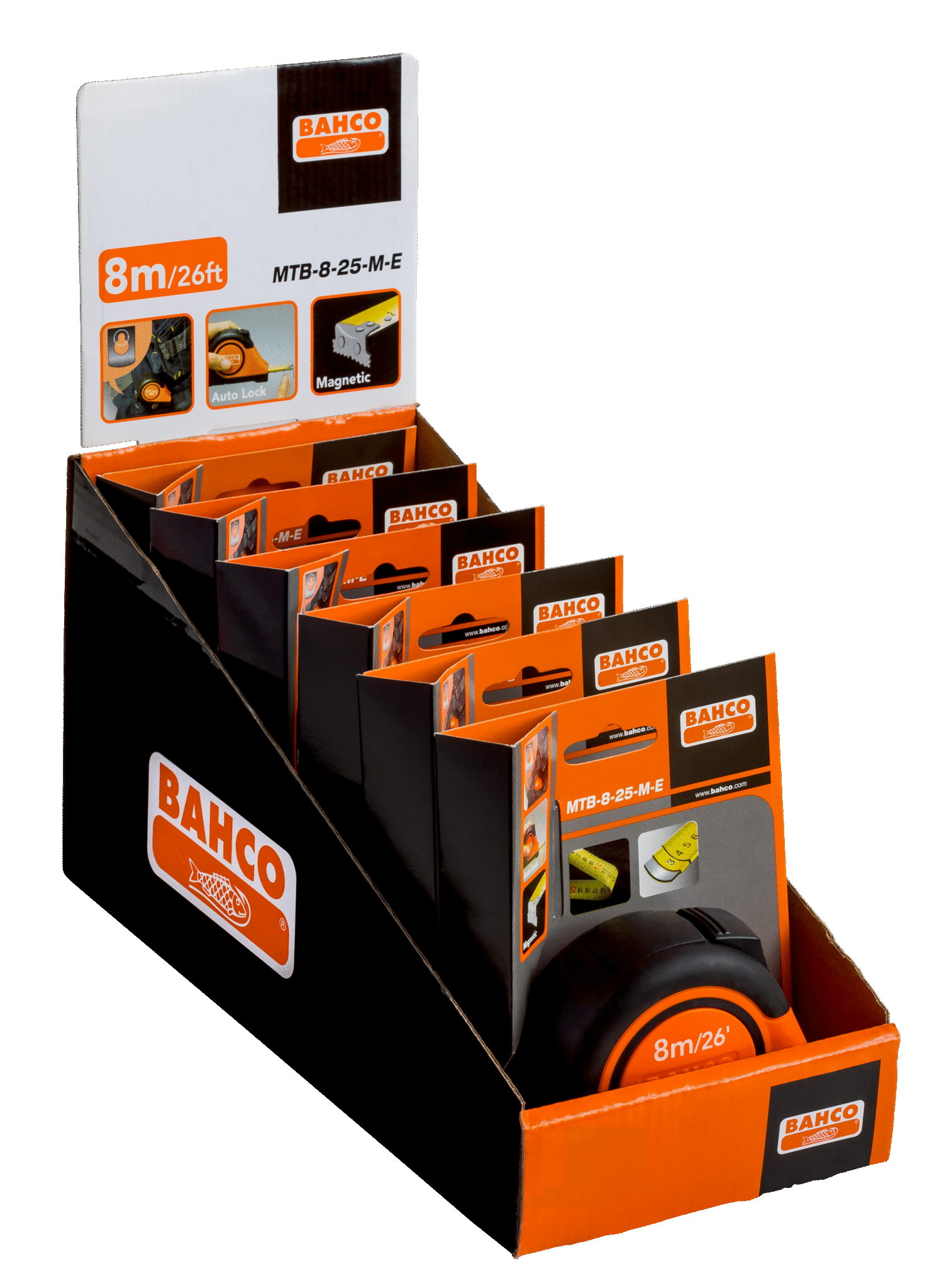 картинка Карманные рулетки BAHCO MTB-8-25 от магазина "Элит-инструмент"