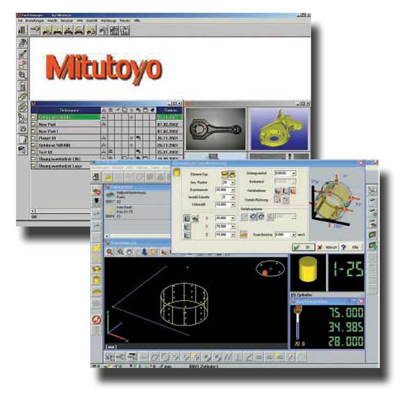 Программное обеспечение для КИМ Mitutoyo