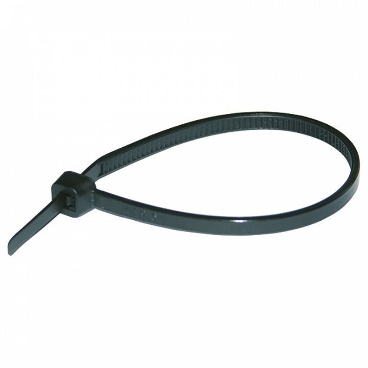 Стяжка кабельная, HUPimpact, устойчивая к низким температурам, 370х7,5 мм(упак.100шт)