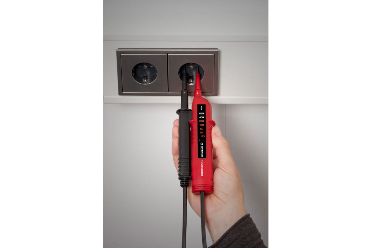 картинка BN-020023 Индикатор напряжения PROFIPOL BENNING 5559 0010 Fplus от магазина "Элит-инструмент"