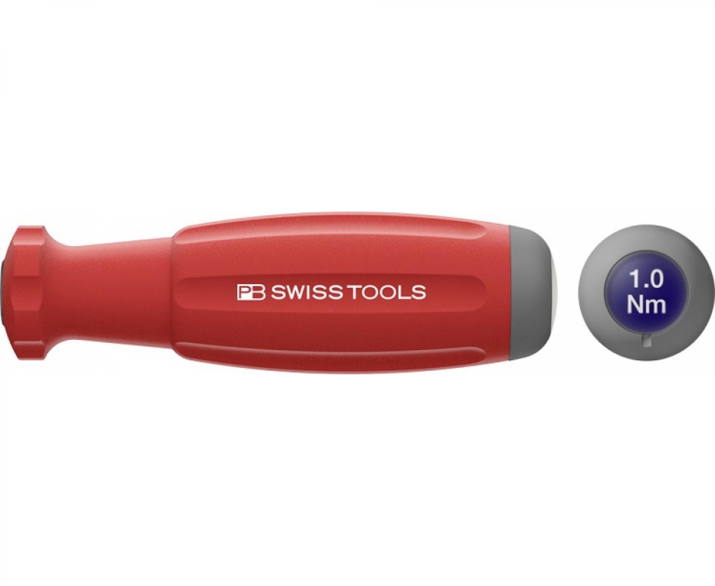 картинка Динамометрическая рукоятка MecaTorque PB Swiss Tools PB 8314.A 1.0 Nm для сменных лезвий от магазина "Элит-инструмент"