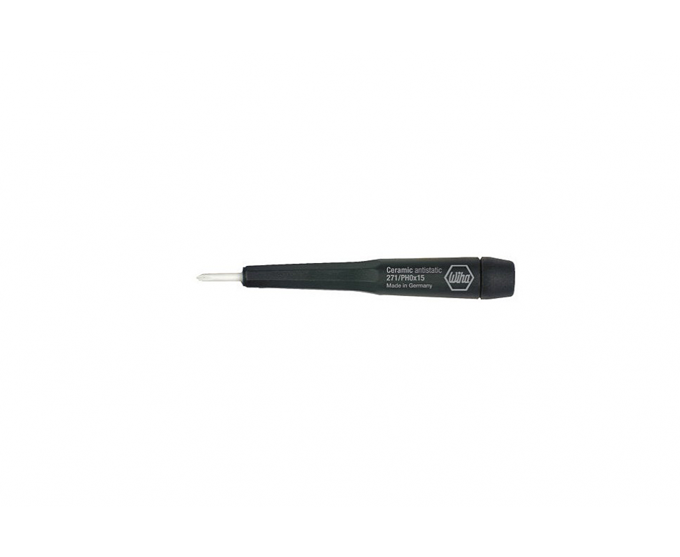 Отвертка Wiha Ceramic Phillips 271 02169 PH0 x 15 крестовая