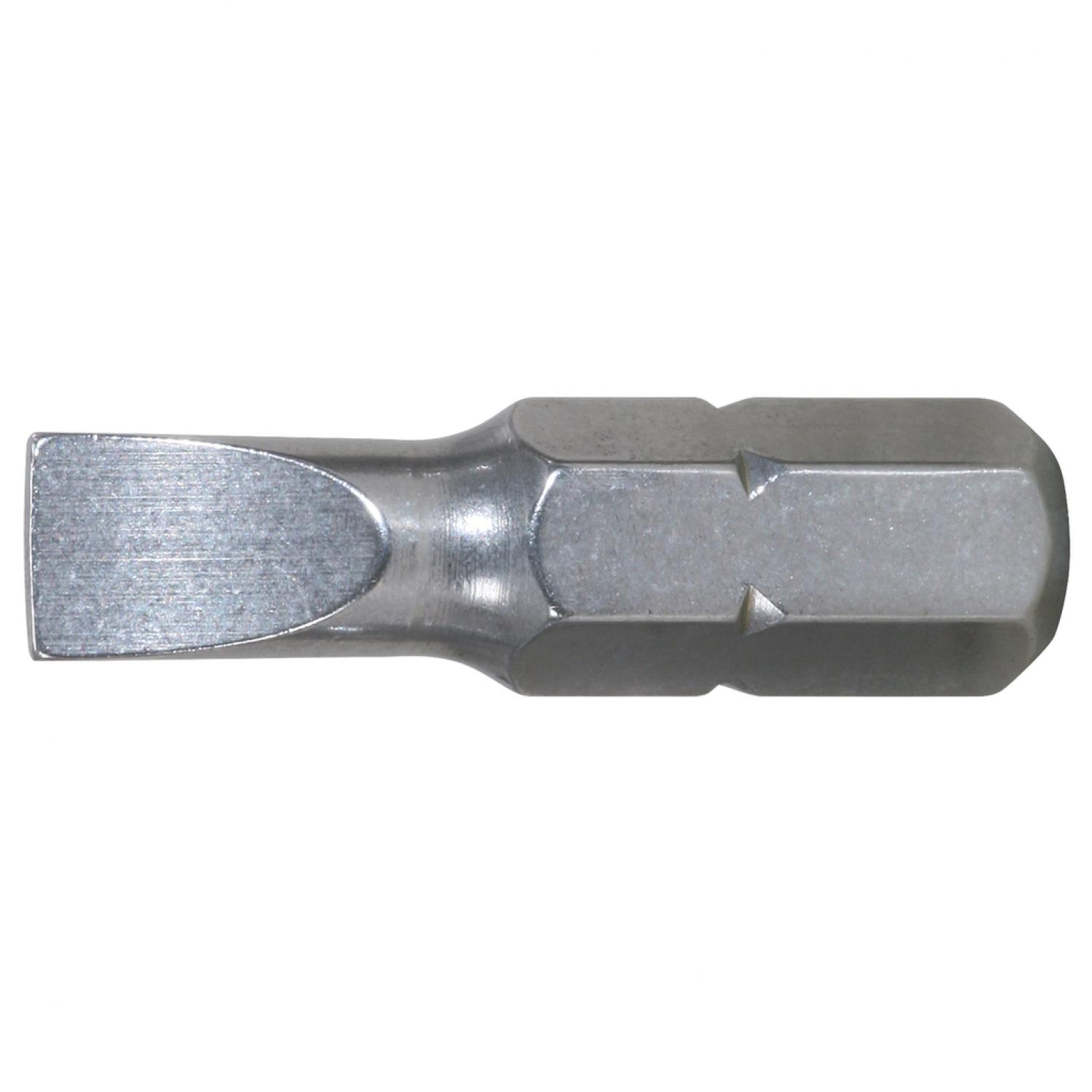 картинка Бит EDELSTAHL 1/4" шлицевой, 25 мм, 6,5 мм от магазина "Элит-инструмент"
