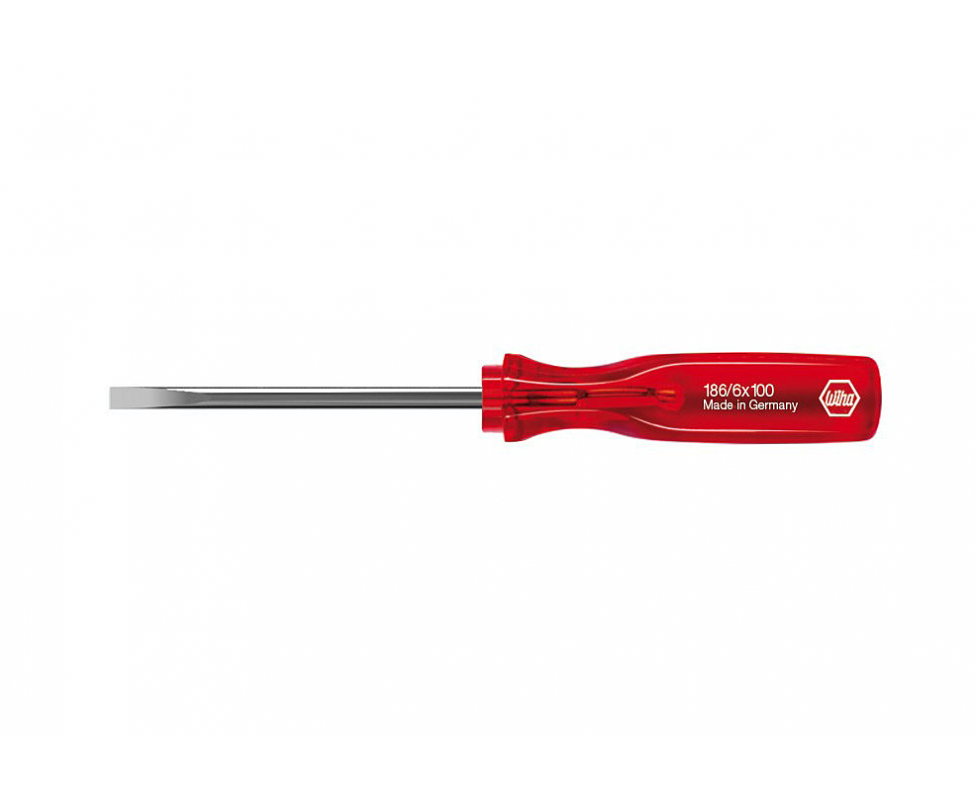 Отвертка Wiha Classic Slotted 186 00223 5,5 x 150 шлицевая