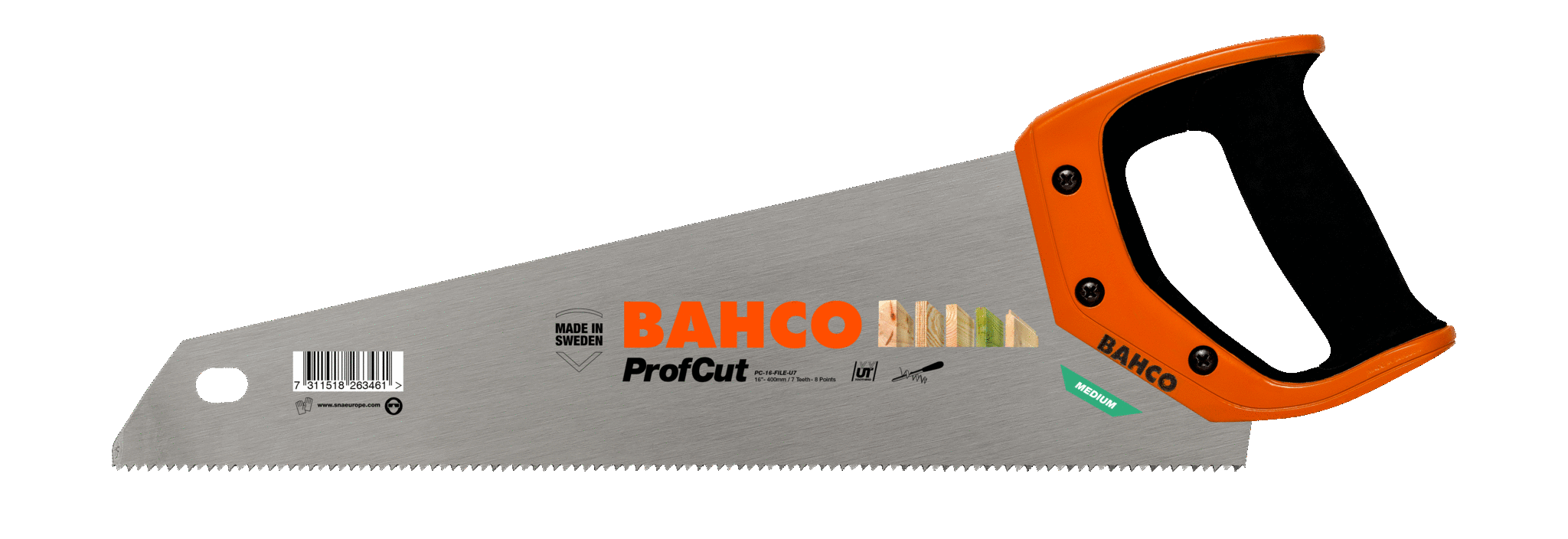 Ножовки универсальные BAHCO PC-16-FILE-U7