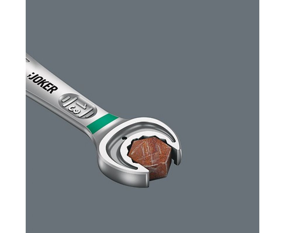 картинка Ключ с кольцевой трещоткой Wera Joker Switch WE-020068 13 х 179 мм комбинированный от магазина "Элит-инструмент"