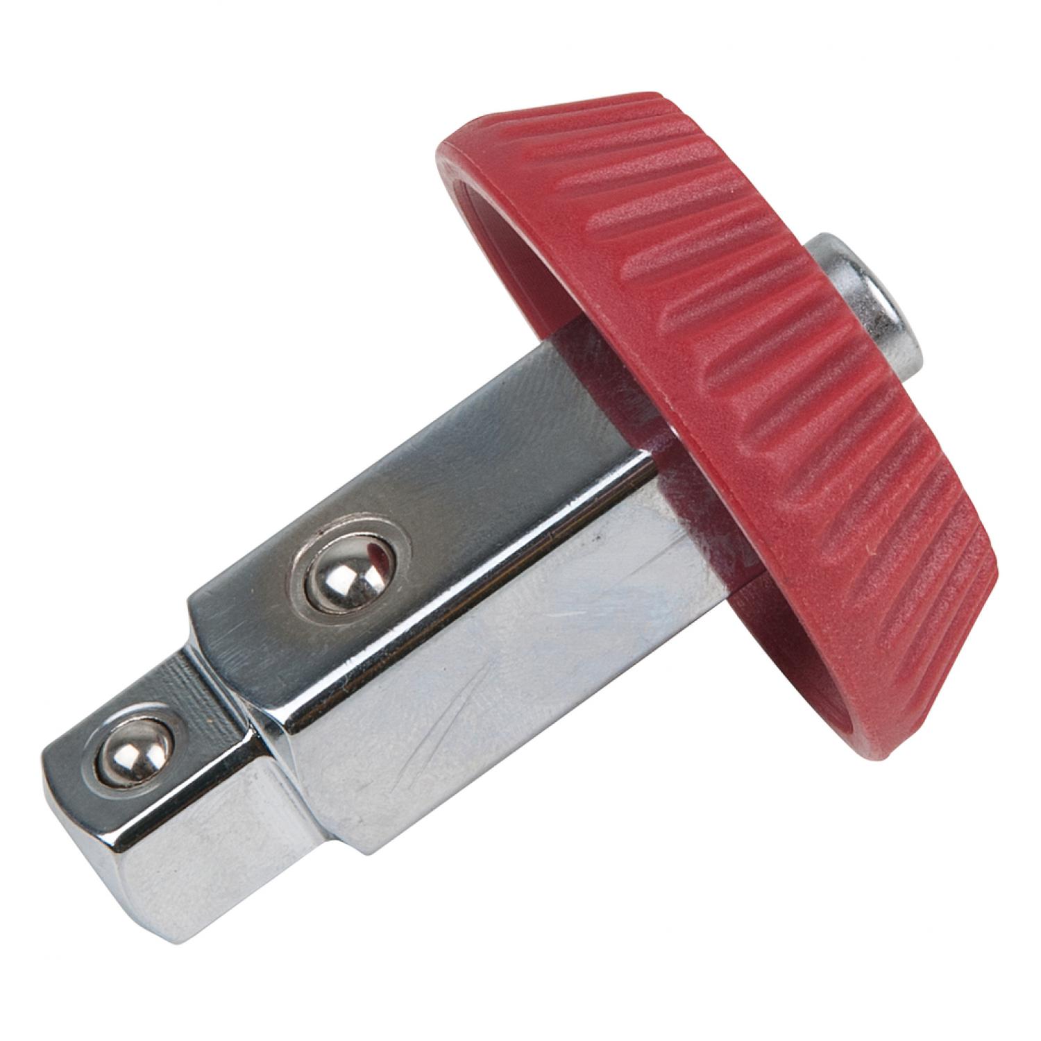 Съемный четырехгранник с поворотной ручкой 1/2"+3/8"