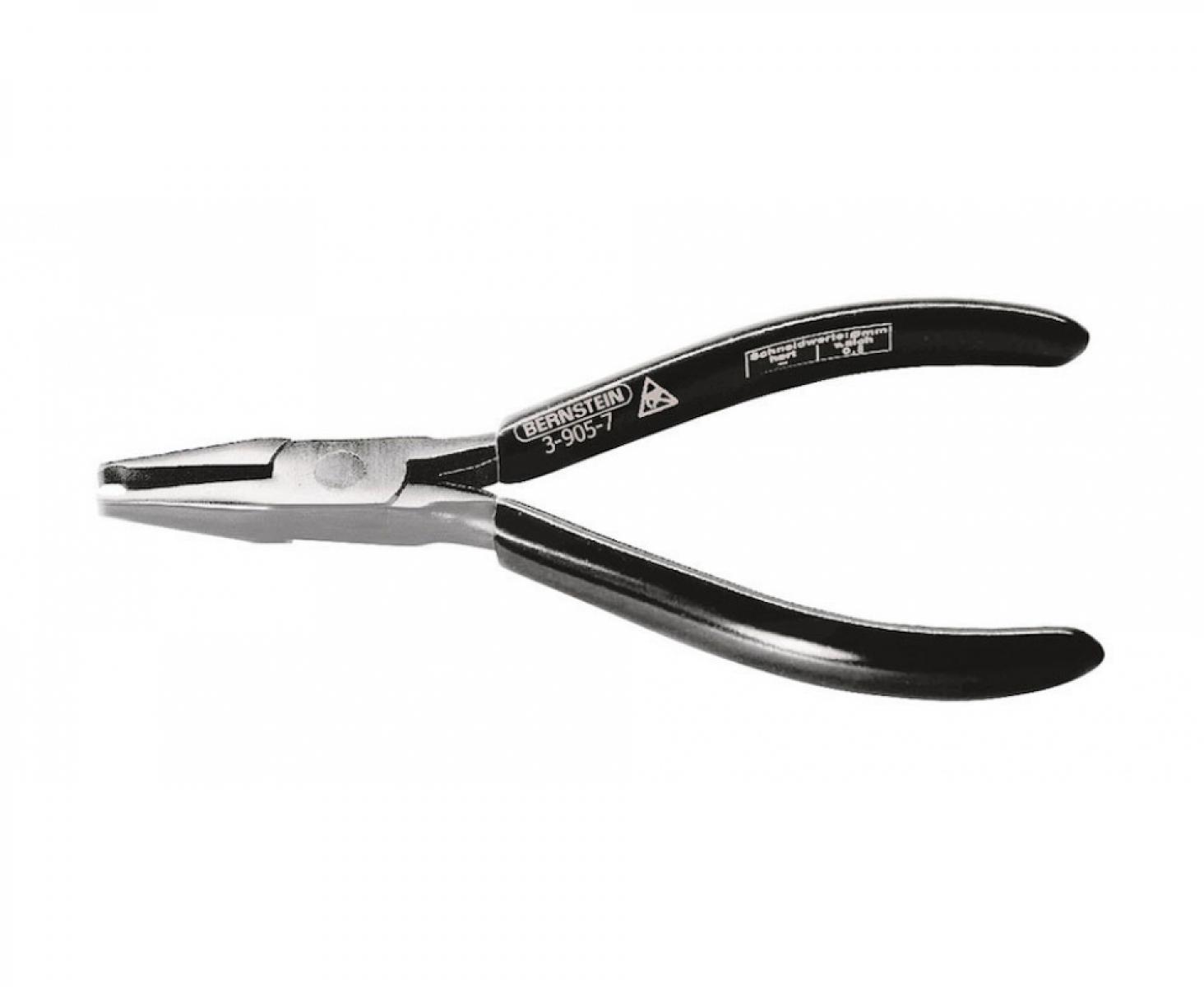 картинка Кусачки прецизионные торцевые BLACKline антистатические Bernstein BS-3-905-7 от магазина "Элит-инструмент"