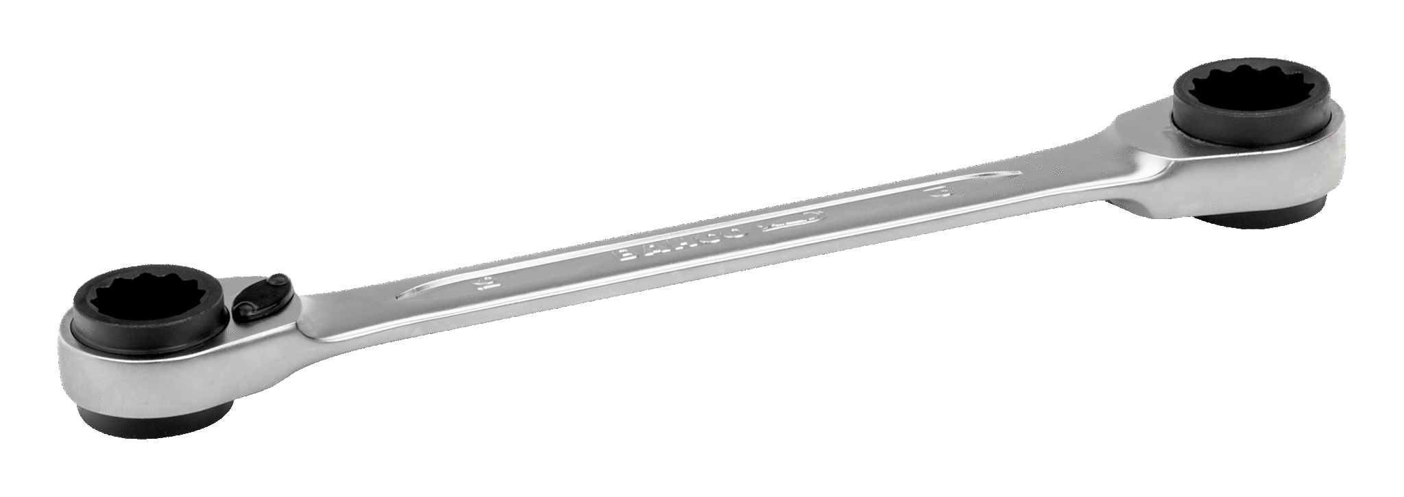 Накидной ключ метрических размеров, с храповиком BAHCO S4RM-12-15