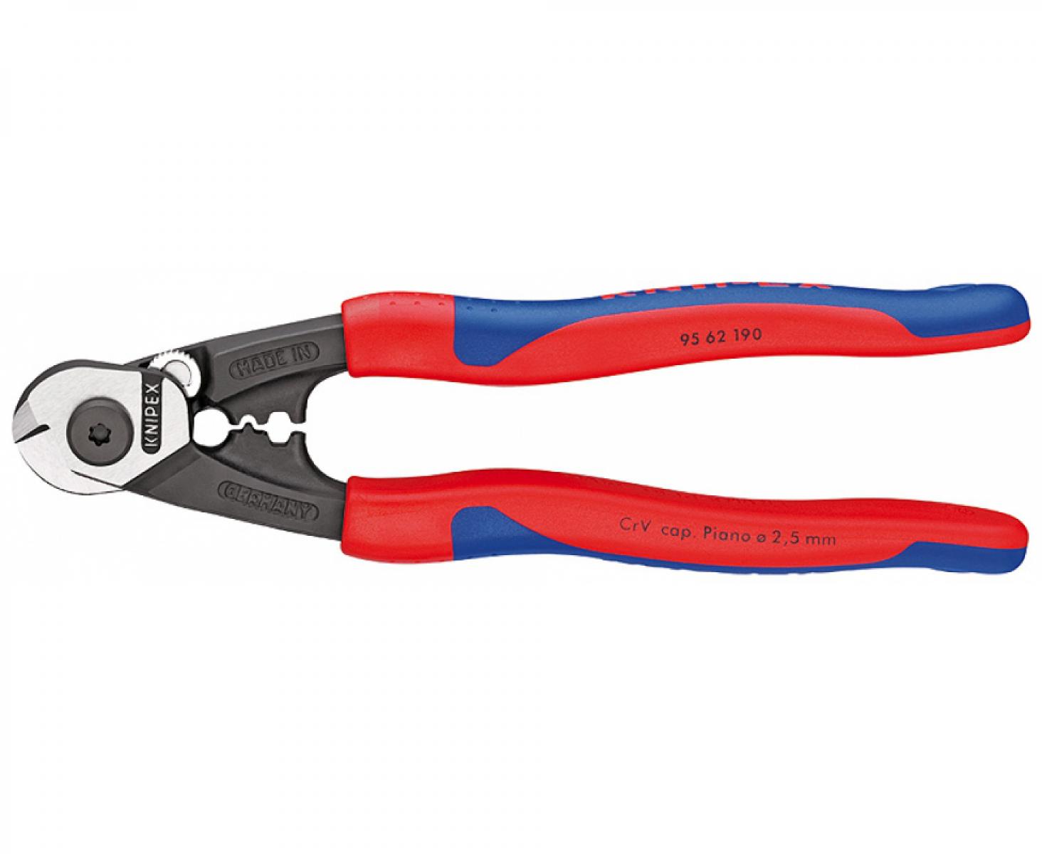 Ножницы для резки проволочных тросов кованые Knipex KN-9562190