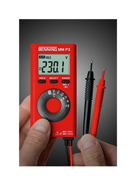 картинка Мультиметр цифровой BENNING MM P3 044084 / 5578 0010 Fplus от магазина "Элит-инструмент"