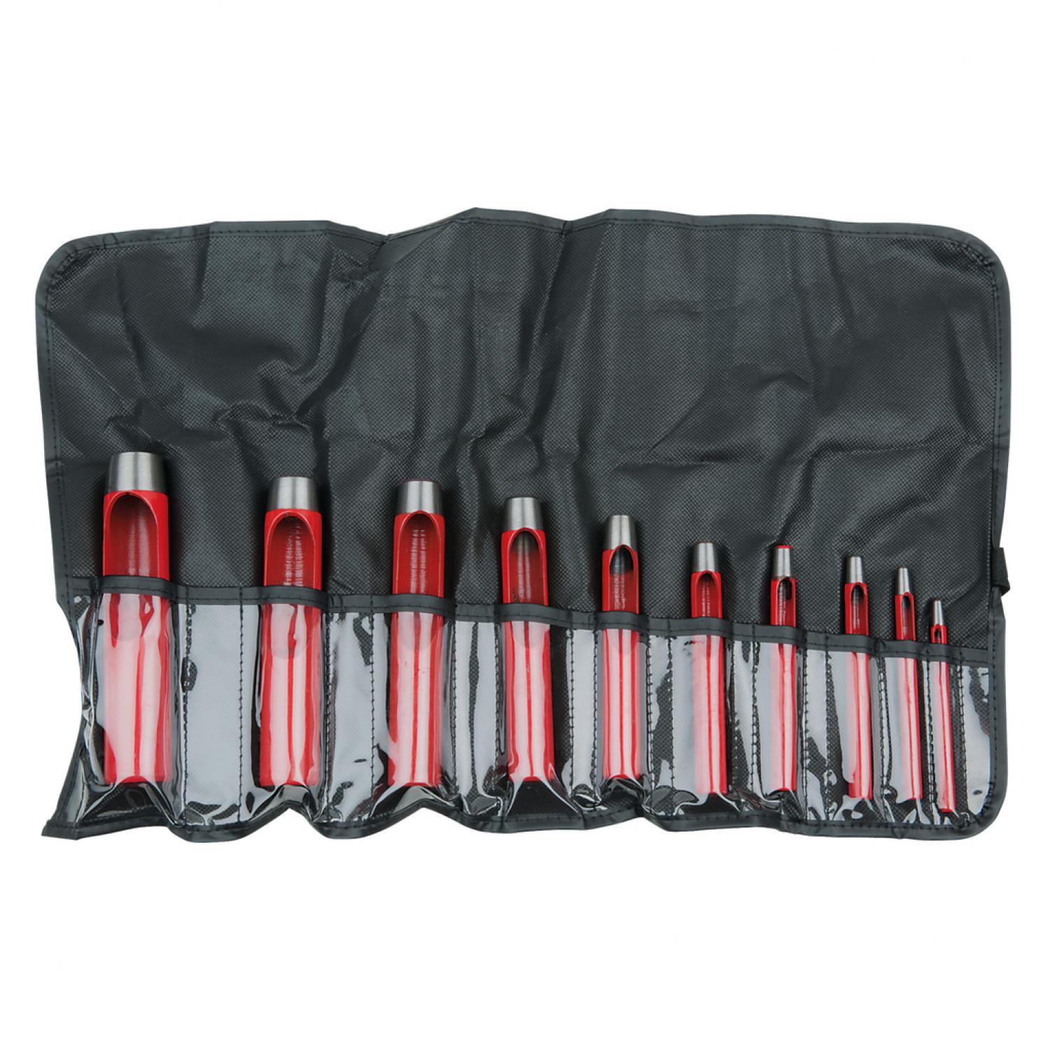 картинка Комплект круглых пробойников, 10 шт от магазина "Элит-инструмент"