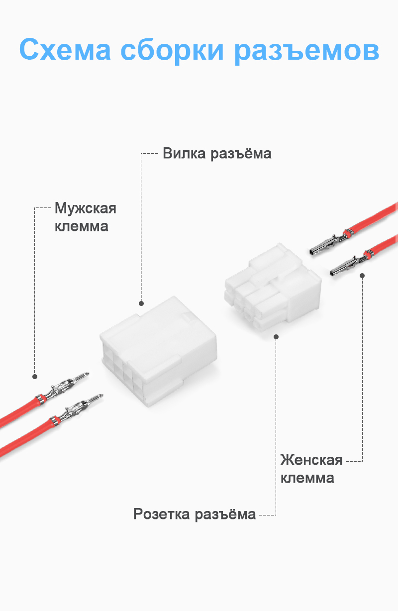 картинка JRready JRN011-HMA-2X04P-V0 Разъем от магазина "Элит-инструмент"