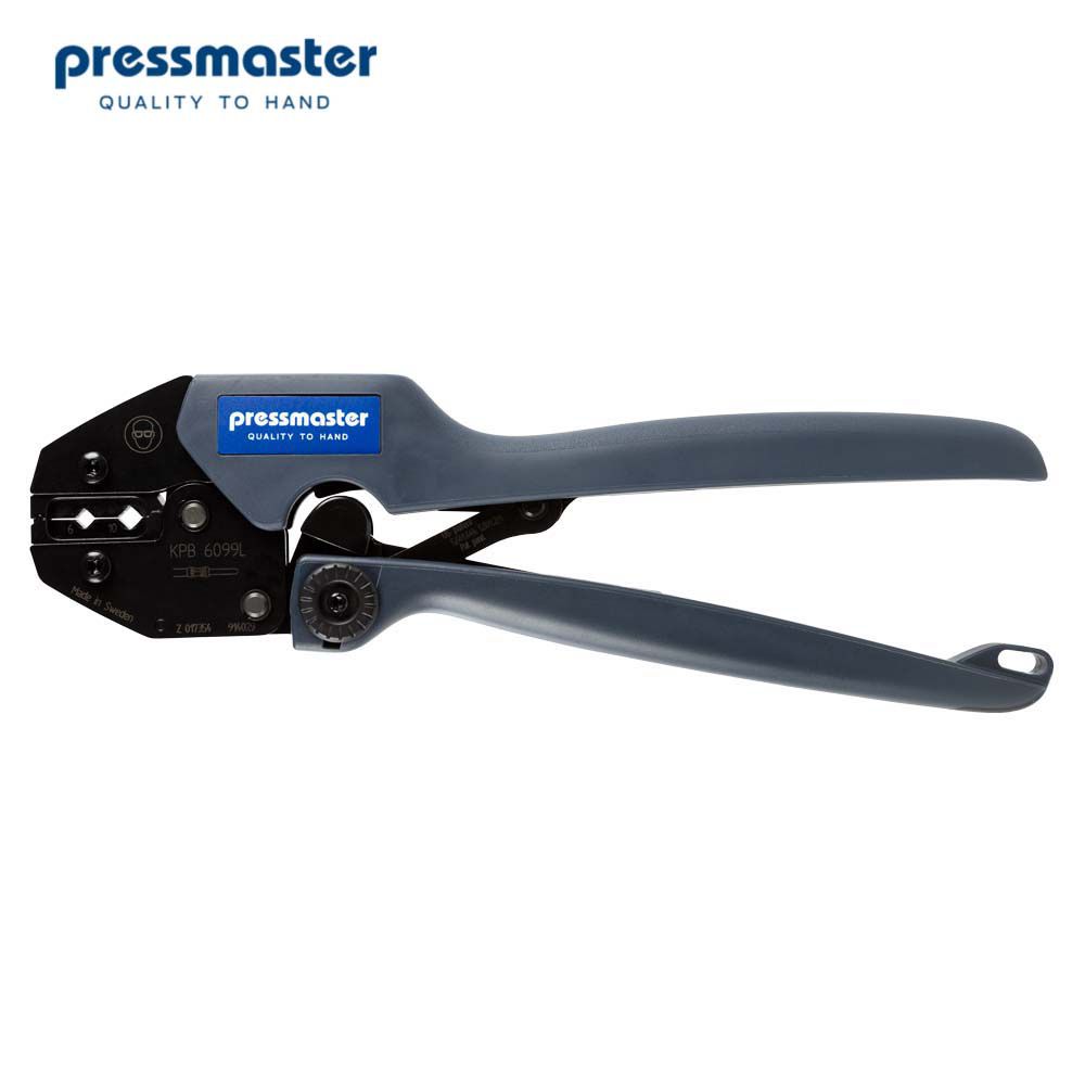 картинка PM-4300-3699 Пресс-клещи Pressmaster KPB-6099L для обжима Turned Pin контактов 4.0 - 10 мм2 (AWG 12-8) от магазина "Элит-инструмент"