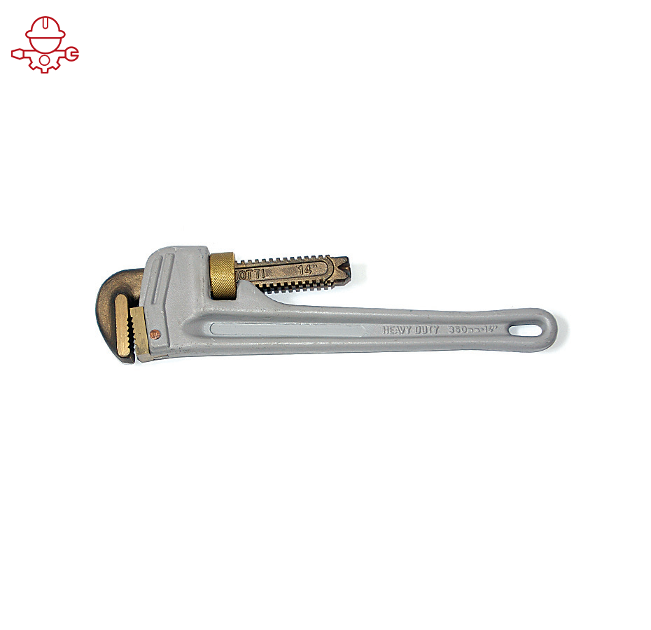 картинка Ключ трубный искробезопасный, размер зева 140 мм, серия 061 MetalMinotti 061-9000 от магазина "Элит-инструмент"