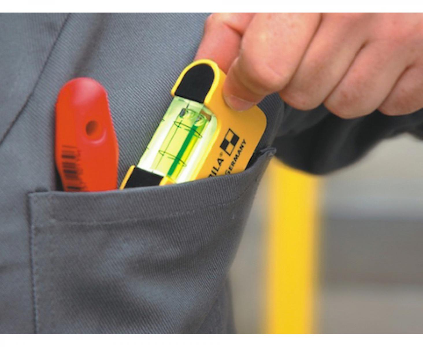 картинка Уровень карманный тип Pocket Electric Stabila 18115 6,7 см в блистере от магазина "Элит-инструмент"