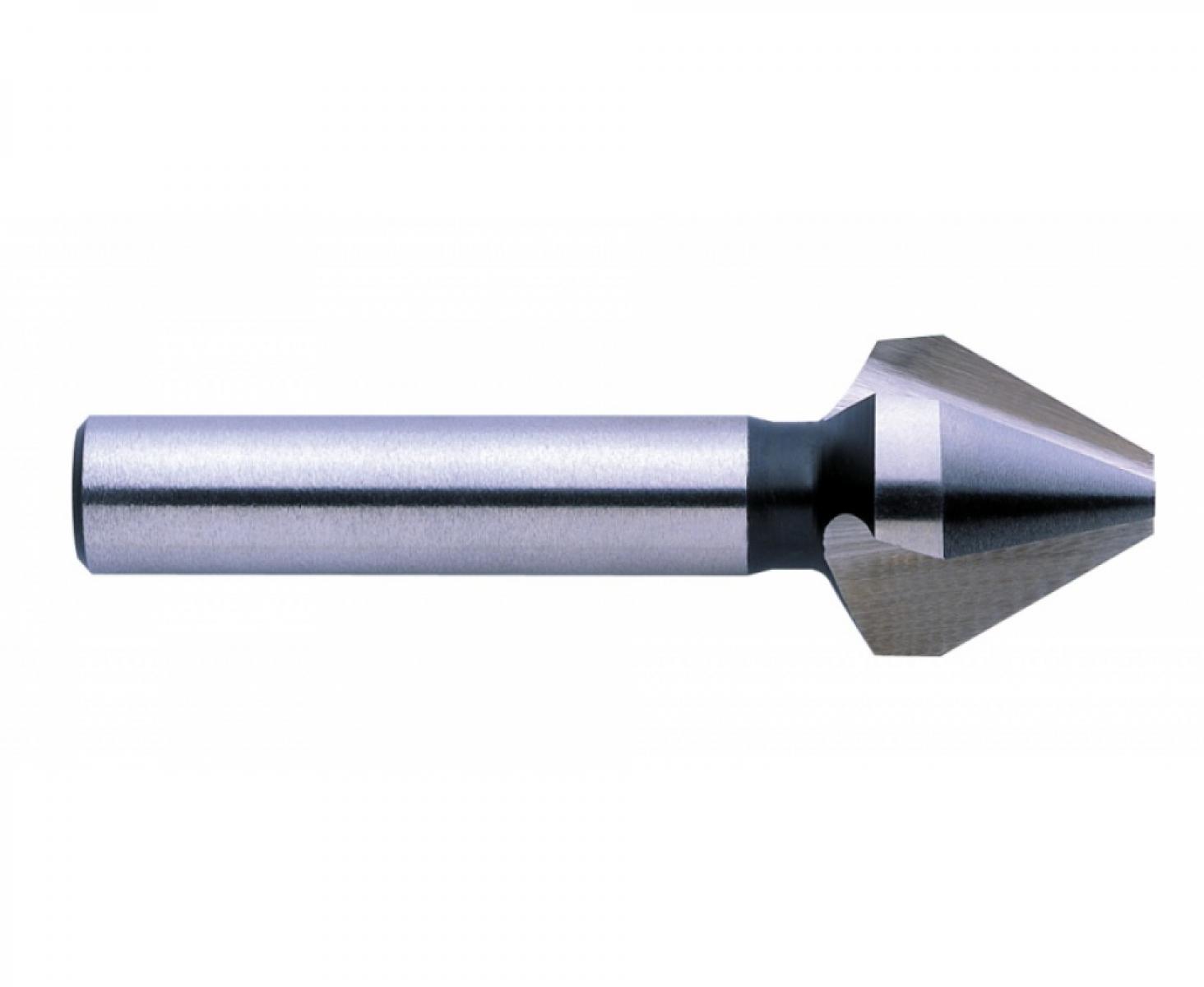 картинка Зенкер конический 60° 6,3 мм DIN 334 C Exact GQ-05581 3 режущих кромки цилиндрический хвостовик от магазина "Элит-инструмент"