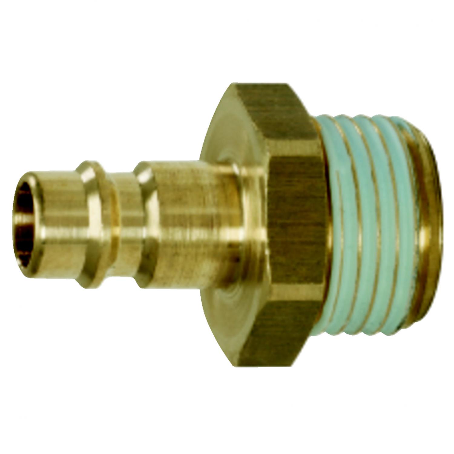 Латунный вставной ниппель с внешней резьбой, G3/8''AG