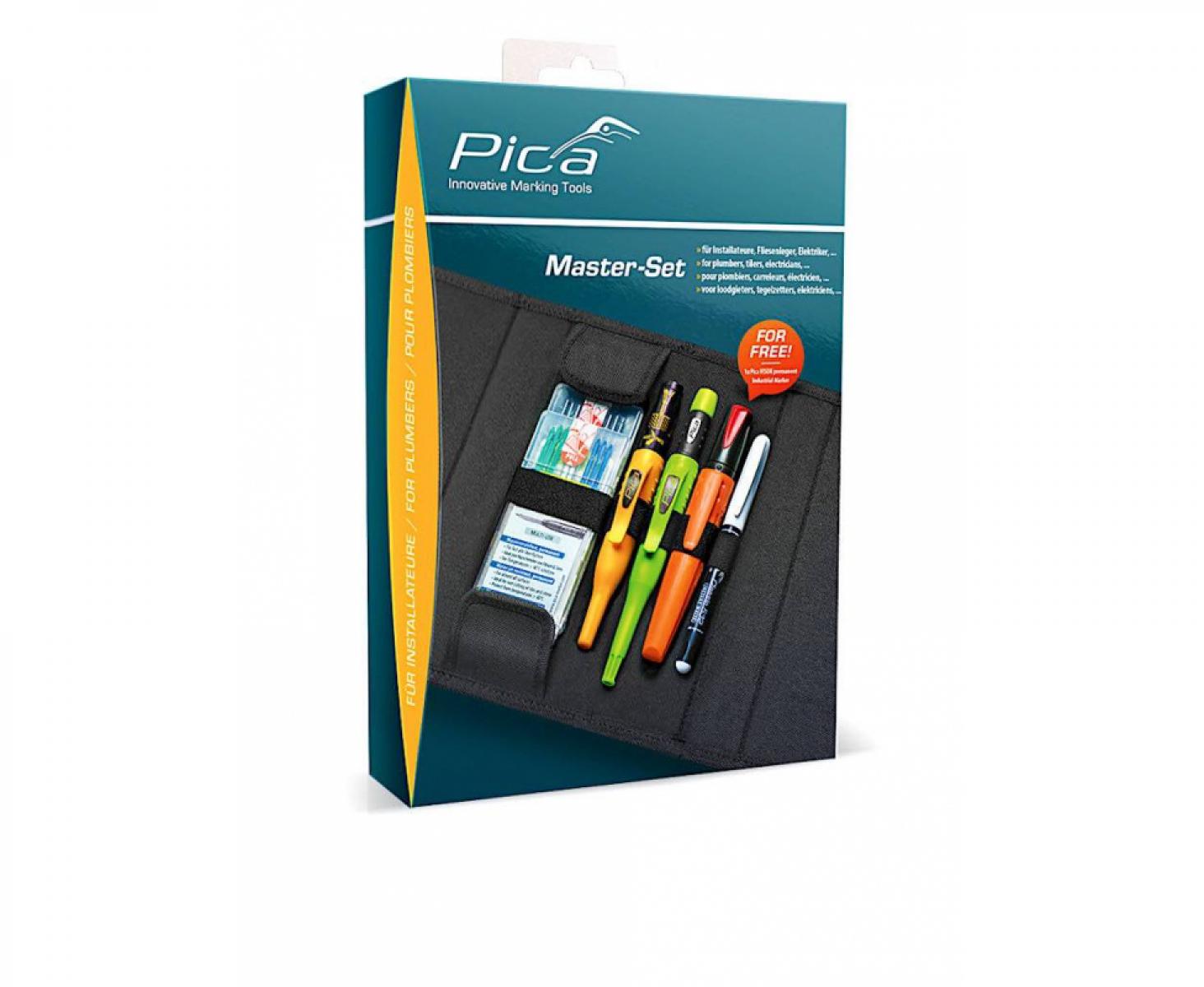 картинка Набор для разметки Pica Plumber Master-Set 55020 5 пр. от магазина "Элит-инструмент"